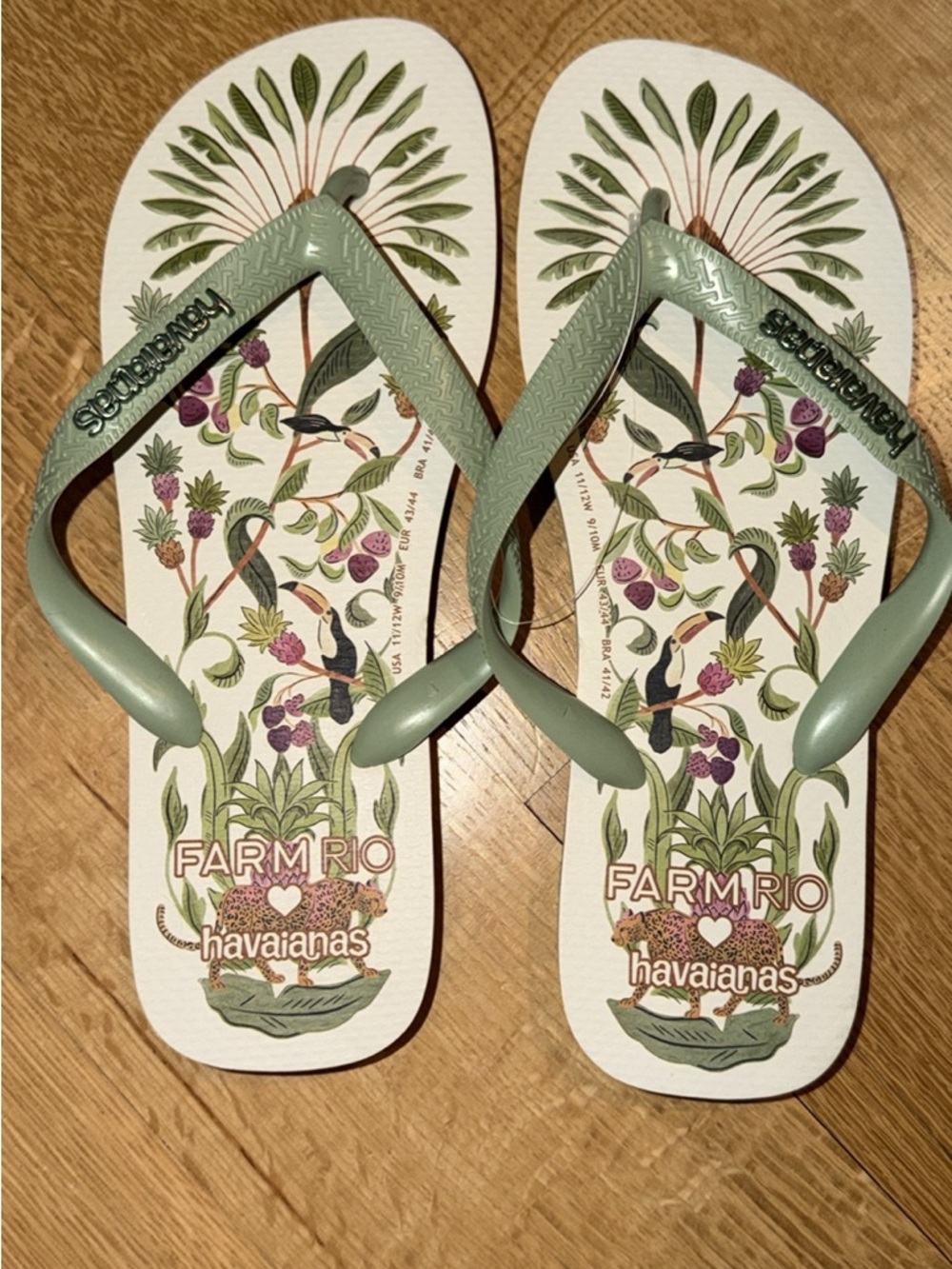 Havaianas x Farm Rio Sweet Forest Flip Flop (Women) W11/12